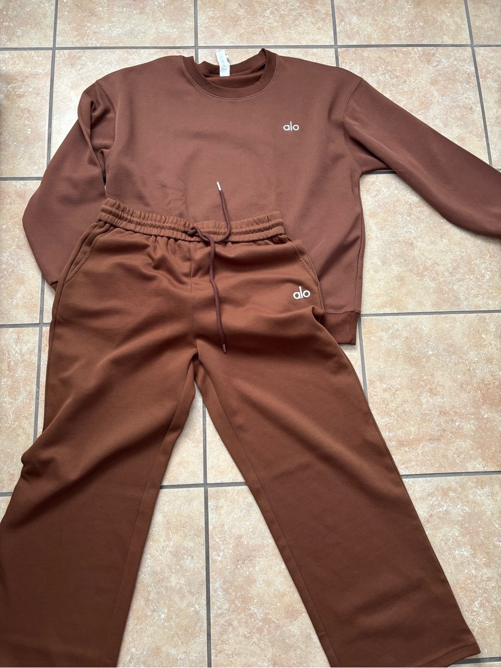 Yoga Kids Chocolate Brown Jogger Sweatpants